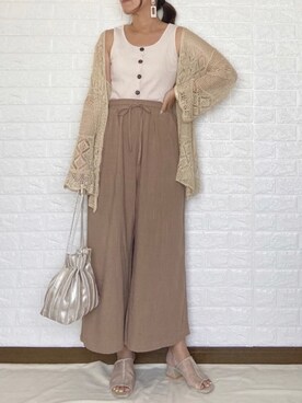 SHOさん（レディース・165cm）の夏コーディネート