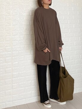 SHOさん（レディース・165cm）の秋コーディネート