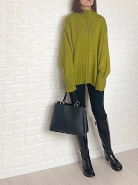 「VACANCY（ヴァカンシー）のアイテム」を使った、SHOさん（レディース・165cm）の秋コーディネート