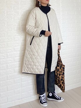 「モノートーン」｜SHOさん（レディース・165cm）の秋コーディネート