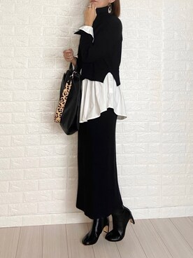 SHOさん(レディース・165cm)の冬コーディネート