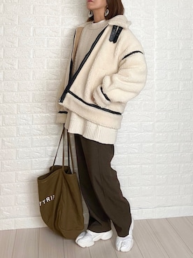 SHOさん（レディース・165cm）の冬コーディネート