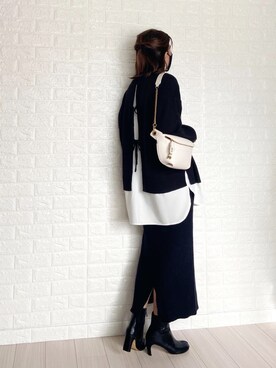 SHOさん（レディース・165cm）の冬コーディネート