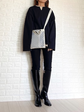 SHOさん（レディース・165cm）の冬コーディネート