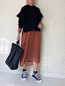 SHOさん（レディース・165cm）の春コーディネート