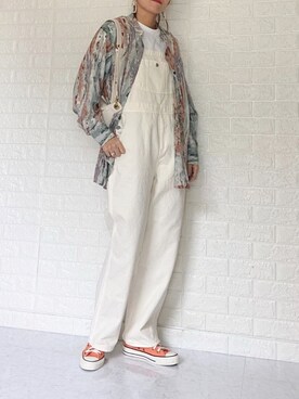 「florist（フローリスト）のアイテム（ボディバッグ/ウエストポーチ）」を使った、SHOさん（レディース・165cm）の春コーディネート