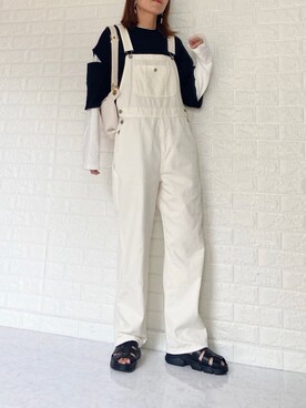 「florist（フローリスト）のアイテム（ボディバッグ/ウエストポーチ）」を使った、SHOさん（レディース・165cm）の春コーディネート