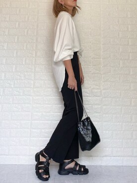 「STYLEDOOR（スタイルドア）のアイテム」を使った、SHOさん（レディース・165cm）の春コーディネート