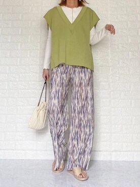 SHOさん（レディース・165cm）の春コーディネート