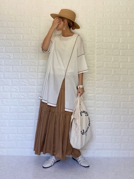 SHOさん（レディース・165cm）の春コーディネート