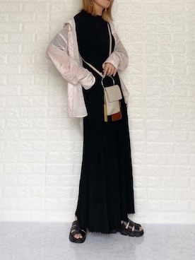 「VACANCY（ヴァカンシー）のアイテム」を使った、SHOさん（レディース・165cm）の夏コーディネート