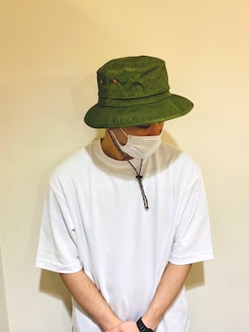 「無（ム）のアイテム」を使った、RYOGAさん（メンズ・185cm）の夏コーディネート