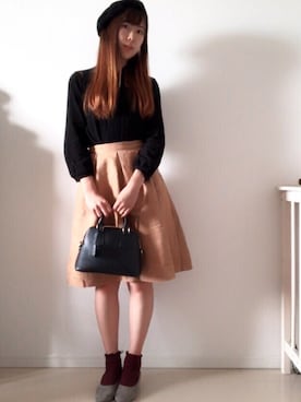 まゆみさん（レディース・164cm）の秋コーディネート