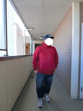 「ARC'TERYX（アークテリクス）のアイテム（その他アウター）」を使った、エフタ a.k.a. Raizo-Kunさん（メンズ・173cm）の冬コーディネート