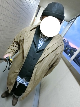 「FILSON（フィルソン）のアイテム（その他アウター）」を使った、エフタ a.k.a. Raizo-Kunさん（メンズ・173cm）の春コーディネート