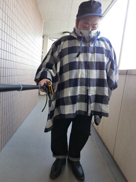 「nonnative（ノンネイティブ）のアイテム（その他アウター）」を使った、エフタ a.k.a. Raizo-Kunさん（メンズ・173cm）の春コーディネート