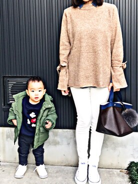 imomamaさん（レディース・158cm）の冬コーディネート