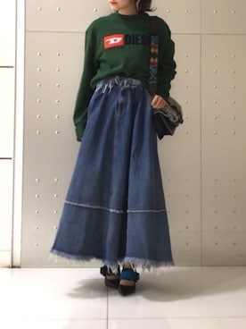 morimiiiさん（レディース・155cm）の秋コーディネート