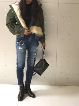 morimiiiさん（レディース・155cm）の秋コーディネート