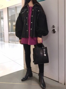 morimiiiさん（レディース・155cm）の秋コーディネート