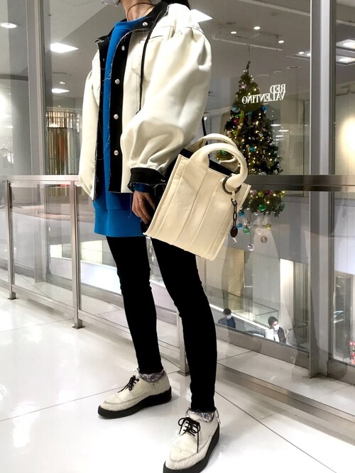 DIESEL（ディーゼル）の「レディース ミックスマテリアル 3WAY