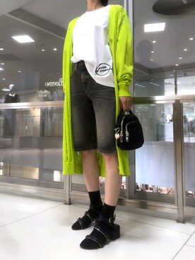 「diesel」｜morimiiiさん（レディース・155cm）の夏コーディネート