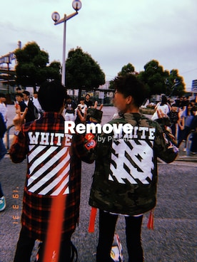 gmrkoutaさんの（off white | オフホワイト）を使ったコーディネート