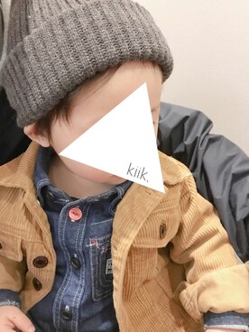kiik.nさん(キッズ・90cm)の冬コーディネート