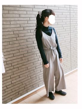 「バツ」｜ひだかれいさん（レディース・154cm）の春コーディネート