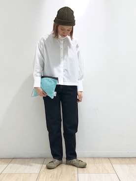 「WEEKEND(ER)（ウィークエンダー）のアイテム」を使った、select shop frncさん（レディース・153cm）の冬コーディネート