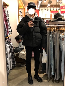 「新年一発目」｜「アイテム（その他シューズ）」を使った、まーさん（メンズ・181cm）の冬コーディネート