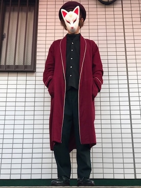 「狐面」｜tomoyaさん（メンズ・170cm）の春コーディネート