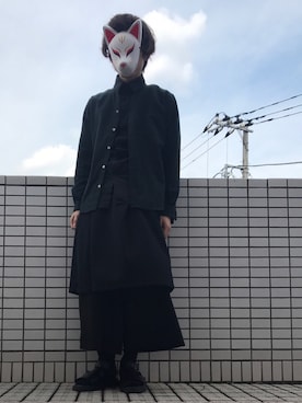 「狐面」｜tomoyaさん（メンズ・171cm）の秋コーディネート