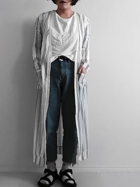 「teva風」｜ARIKAさん（レディース・151cm）の春コーディネート