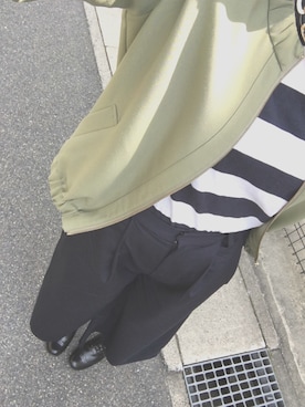 「rps（アールピーエス）のアイテム（シューズ）」を使った、hiiichanさん（レディース・168cm）の春コーディネート