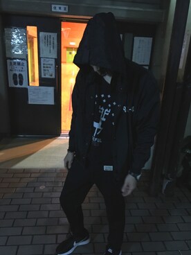 「SEVENDAYS=SUNDAY（セブンデイズサンデイ）のアイテム（スウェット）」を使った、とんととさん（メンズ・175cm）の秋コーディネート