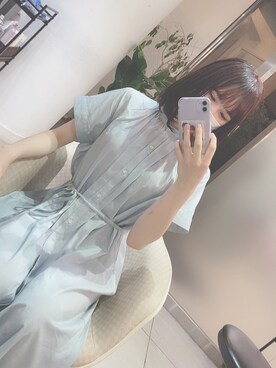 「アイテム（ワンピース/ドレス）」を使った、mimi🩰🥀さん（レディース・158cm・10代）の夏コーディネート