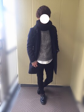 ゆうとさん（メンズ・175cm）の冬コーディネート