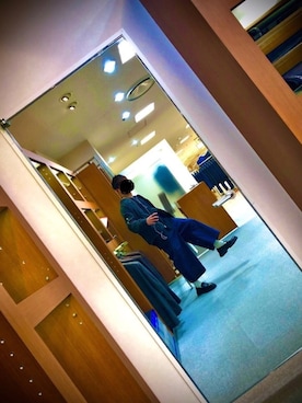 「BEAMS（ビームス）のアイテム（MA-1）」を使った、 haruさん（メンズ・170cm）の春コーディネート