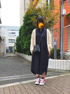 「LAURA DI MAGGIO（ローラディマッジオ）のアイテム」を使った、omochiさん（レディース・160cm）の秋コーディネート