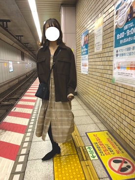 「LAURA DI MAGGIO（ローラディマッジオ）のアイテム」を使った、omochiさん（レディース・160cm）の冬コーディネート