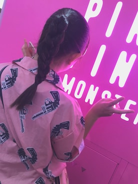 「13MONTH（サーティーンマンス）のアイテム（トップス）」を使った、琴さん（レディース・160cm）の夏コーディネート