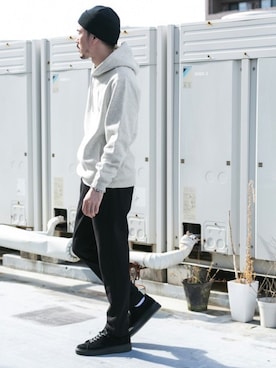 「WILD THINGS（ワイルドシングス）のアイテム（パンツ）」を使った、DOORS MENSさん（メンズ・176cm）の夏コーディネート