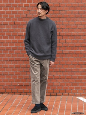 「SANDERS（サンダース）のアイテム」を使った、DOORS MENSさん（メンズ・176cm）の秋コーディネート