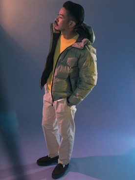 「SANDERS（サンダース）のアイテム」を使った、DOORS MENSさん（メンズ・176cm）の冬コーディネート