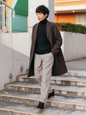 DOORS MENSさん（メンズ・176cm）の冬コーディネート