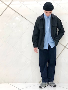 「URBAN RESEARCH DOORS（アーバンリサーチドアーズ）のアイテム（ミリタリージャケット）」を使った、DOORS MENSさん（メンズ・176cm）の春コーディネート