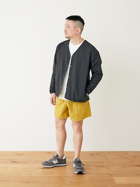 「BURLAP OUTFITTER」｜「アイテム（ブルゾン）」を使った、DOORS MENSさん（メンズ・176cm）の春コーディネート