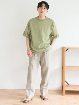 「抗菌」｜DOORS MENSさん（メンズ・176cm）の春コーディネート