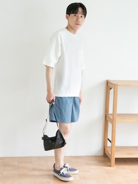 「BURLAP OUTFITTER（バーラップアウトフィッター）のアイテム」を使った、DOORS MENSさん（メンズ・176cm）の夏コーディネート